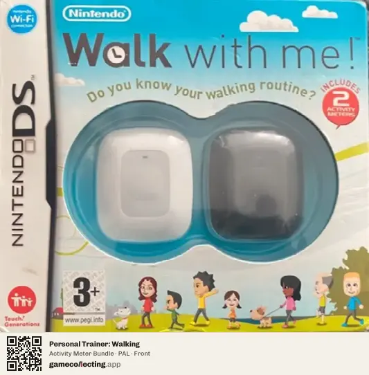 Personal Trainer: Walking Nintendo DS, PAL box front