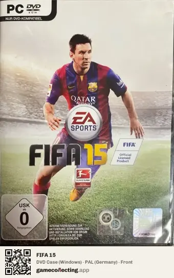 FIFA 15 Computer, Germany box front
