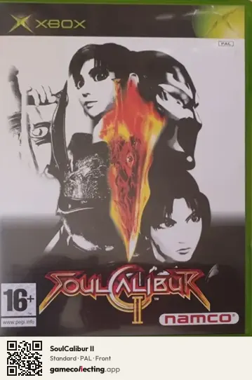 SoulCalibur II Xbox, PAL box front