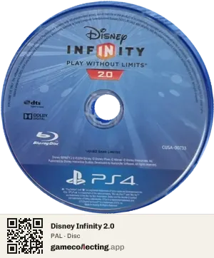 Disney Infinity 2.0 PlayStation 4, PAL disc
