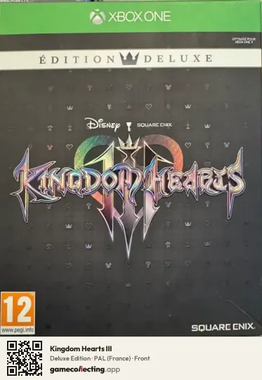 Kingdom Hearts III Xbox One, France box front