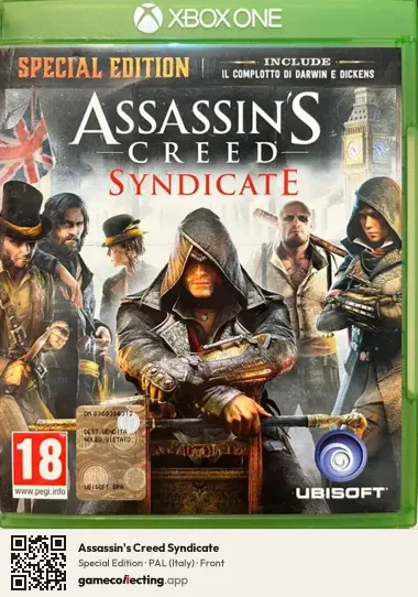 Assassin's Creed Syndicate Xbox One, Italy box front
