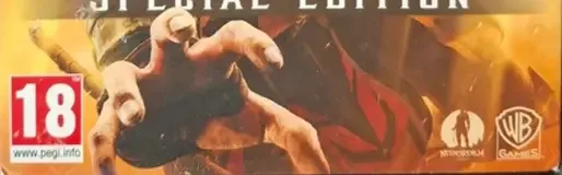 Mortal Kombat 11, the PEGI square on its front