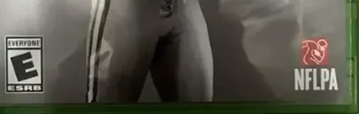 Madden NFL 19, the ESRB box on its front