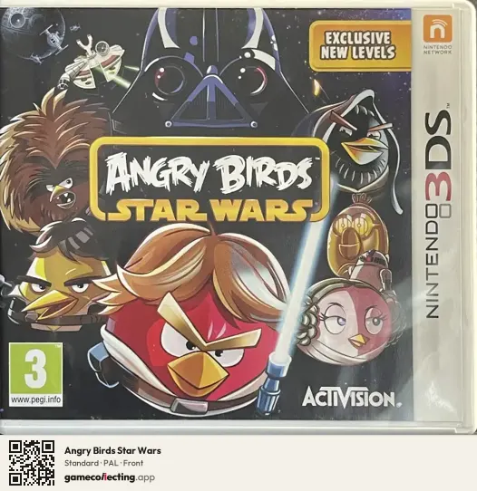Angry Birds Star Wars Nintendo 3DS, PAL box front