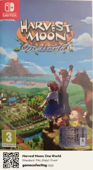 Harvest Moon: One World Nintendo Switch, Italy box front