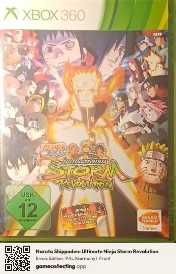 Naruto Shippuden: Ultimate Ninja Storm Revolution Xbox 360, Germany box front