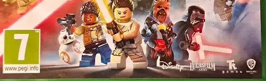LEGO Star Wars: The Skywalker Saga, the PEGI square on its front