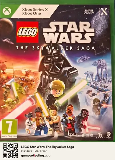 LEGO Star Wars: The Skywalker Saga Xbox Series X, PAL box front