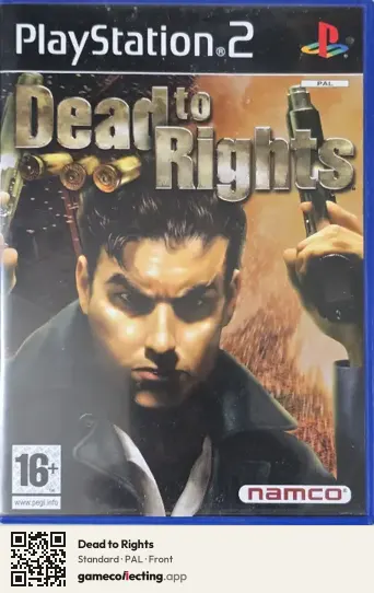 Dead to Rights PlayStation 2, PAL box front