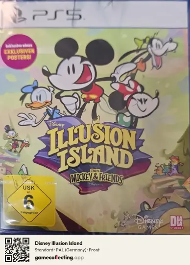 Disney Illusion Island PlayStation 5, Germany box front