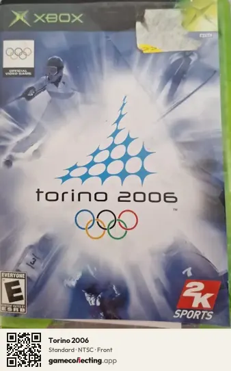 Torino 2006 Xbox, NTSC box front