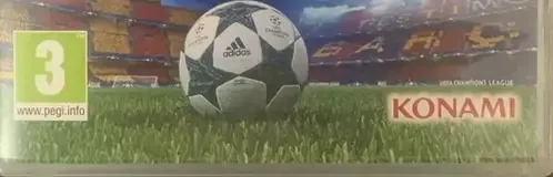 Pro Evolution Soccer 2017, the PEGI square on its front