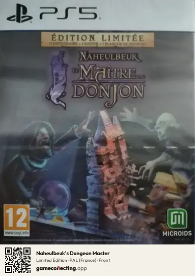 Naheulbeuk's Dungeon Master PlayStation 5, France box front