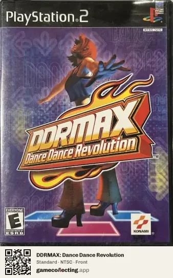 DDRMAX: Dance Dance Revolution PlayStation 2, NTSC box front