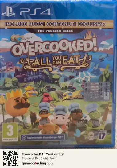 Overcooked! All You Can Eat PlayStation 4, Italy box front