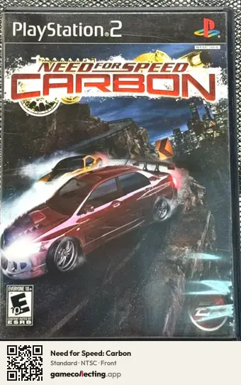 Need for Speed: Carbon PlayStation 2, NTSC box front
