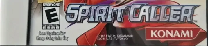 Yu-Gi-Oh! GX Spirit Caller, the ESRB box on its front