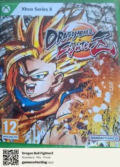 Dragon Ball FighterZ Xbox Series X, PAL box front