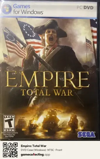 Empire: Total War Computer, NTSC box front