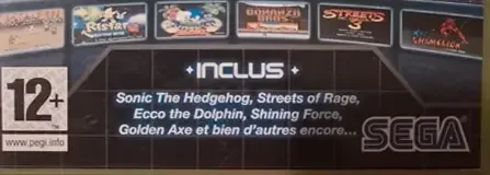 Sonic's Ultimate Genesis Collection, the PEGI square on its front