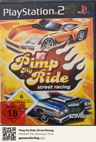 Pimp My Ride: Street Racing PlayStation 2, Germany box front