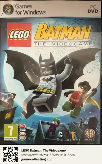 LEGO Batman: The Videogame Computer, Poland box front