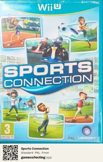 Sports Connection Nintendo Wii U, PAL box front