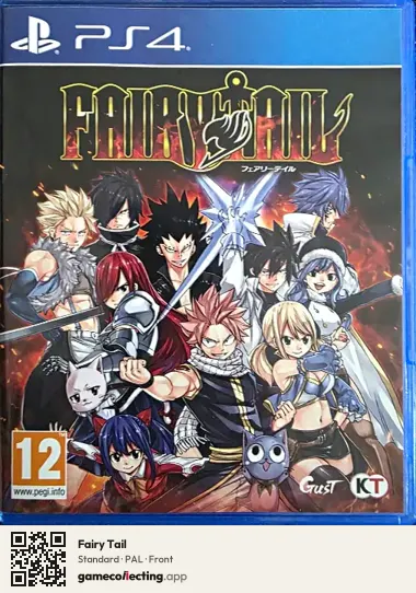 Fairy Tail PlayStation 4, PAL box front