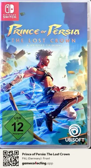 Prince of Persia: The Lost Crown Nintendo Switch, Germany box front
