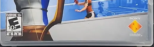 Sports Champions, the ESRB box on its front