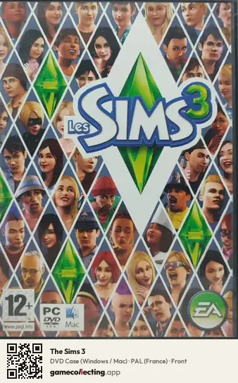 The Sims 3 Computer, France box front