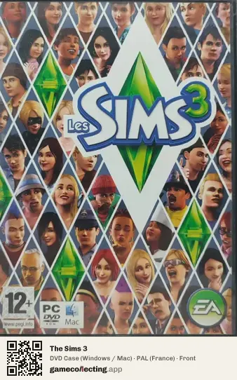 The Sims 3 Computer, France box front