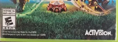 Skylanders: Imaginators, the ESRB box on its front