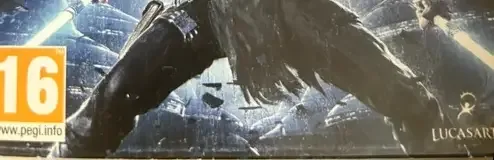 Star Wars: The Force Unleashed II, the USK square on its front