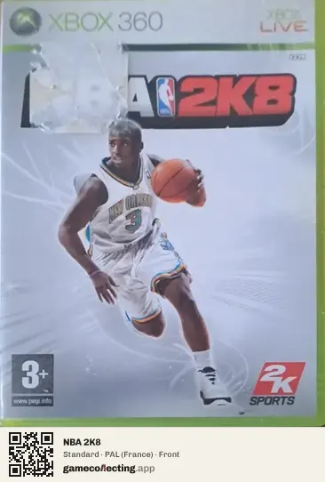 NBA 2K8 Xbox 360, France box front