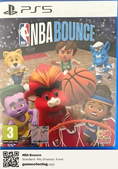 NBA Bounce PlayStation 5, France box front
