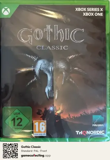 Gothic Classic Xbox Series X, PAL box front