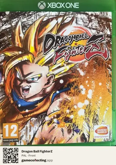 Dragon Ball FighterZ Xbox One, PAL box front