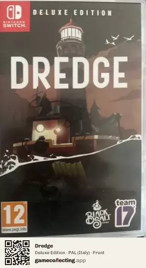 Dredge Nintendo Switch, Italy box front