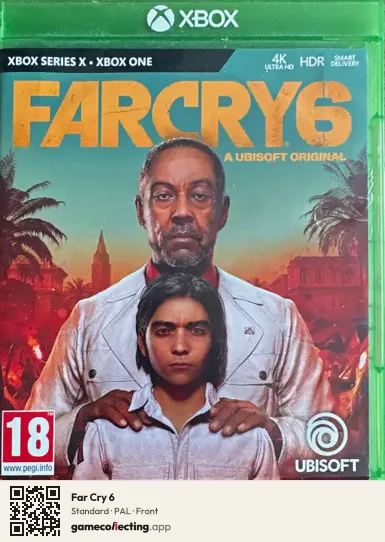 Far Cry 6 Xbox Series X, PAL box front