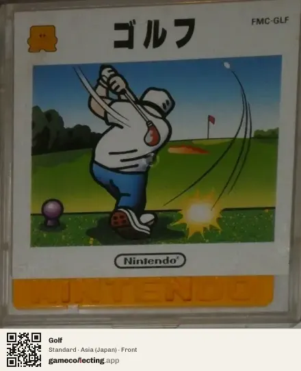 Golf Famicom Disk System, Asia box front