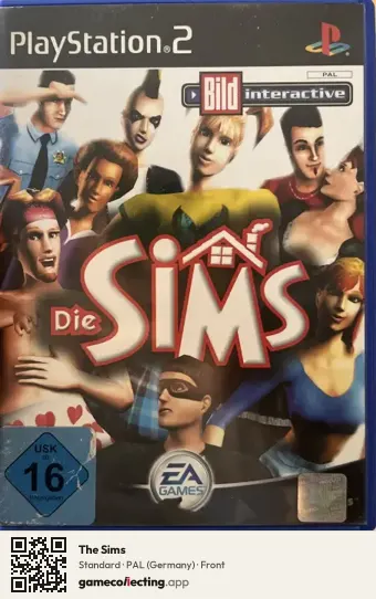 The Sims PlayStation 2, Germany box front
