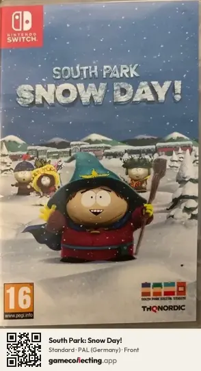 South Park: Snow Day! Nintendo Switch, Germany box front
