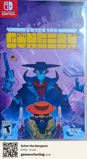 Enter the Gungeon Nintendo Switch, NTSC box front