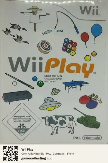 Wii Play Nintendo Wii, Germany box front