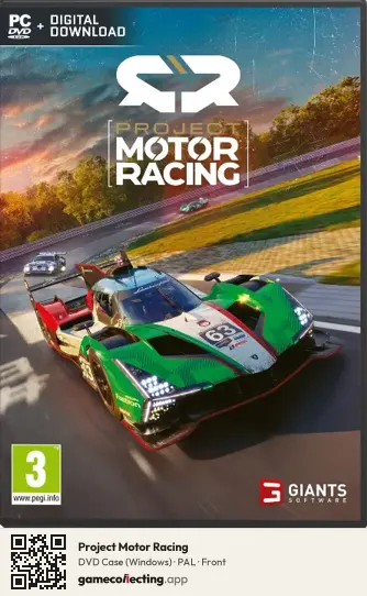 Project Motor Racing Computer, PAL box front