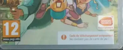 Ni no Kuni: Wrath of the White Witch, the PEGI square on its front