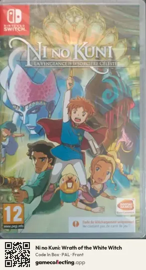 Ni no Kuni: Wrath of the White Witch Nintendo Switch, PAL box front