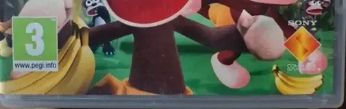 PlayStation Move Ape Escape, the PEGI square on its front